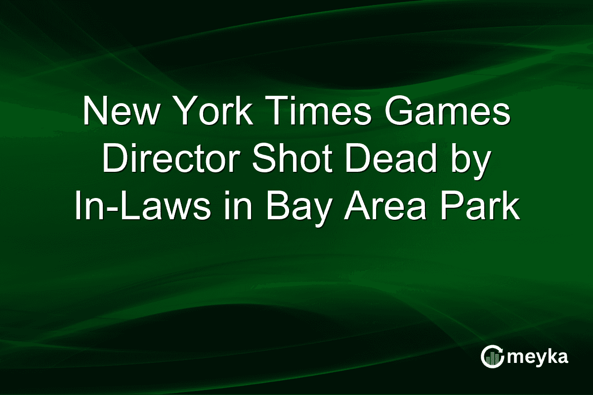 New York Times Games Director Shot Dead by In-Laws in Bay Area Park
