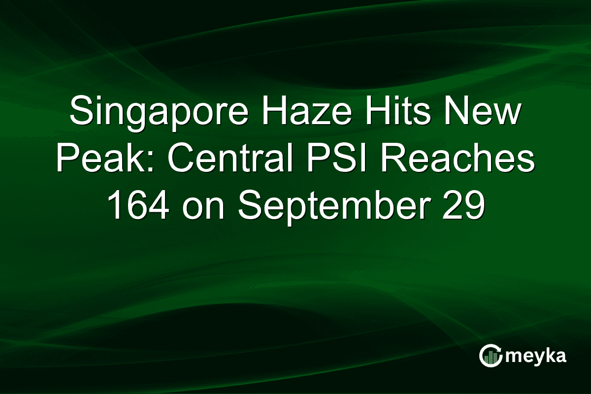 Singapore Haze Hits New Peak: Central PSI Reaches 164 on September 29